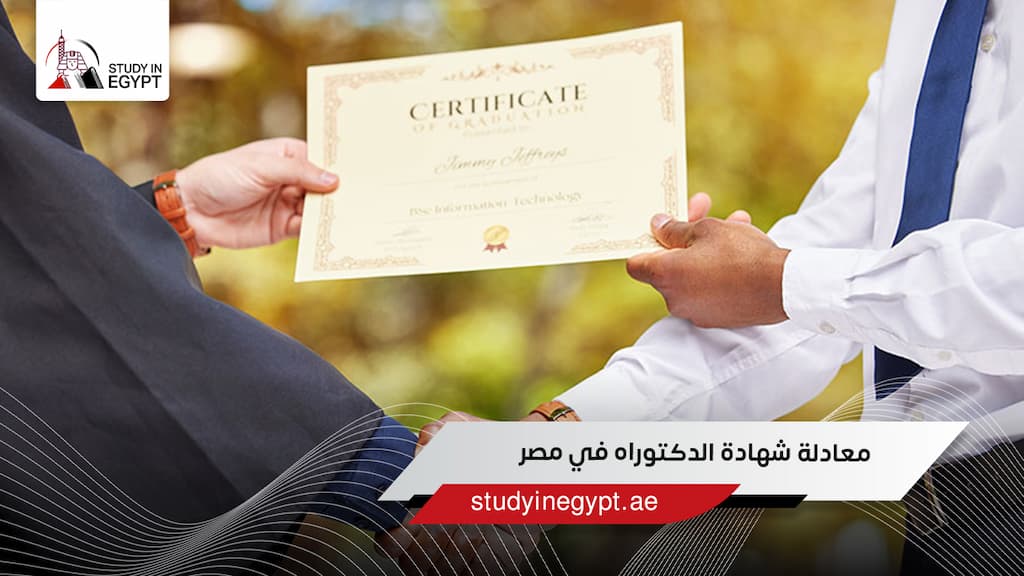 معادلة شهادة الدكتوراه في مصر