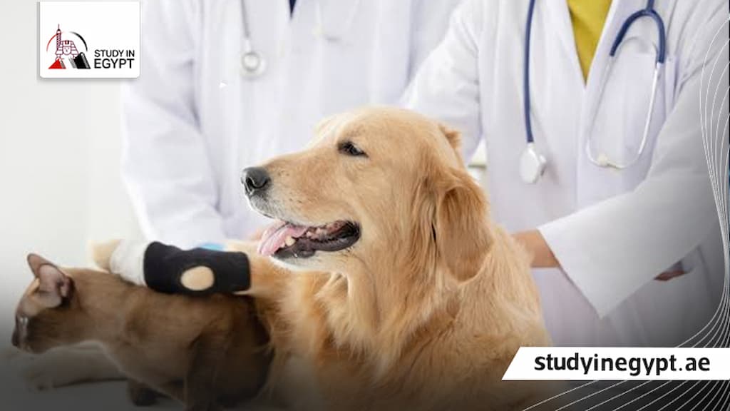 أقسام كلية طب بيطري جامعة القاهرة
