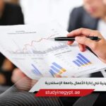 الدكتوراة المهنية في إدارة الأعمال جامعة الإسكندرية