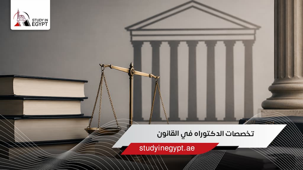 تخصصات الدكتوراه في القانون